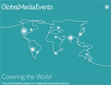 Tablet Screenshot of globalmediaevents.com